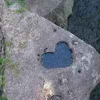 戀人的聖地!磊磊峽的『心形橋』