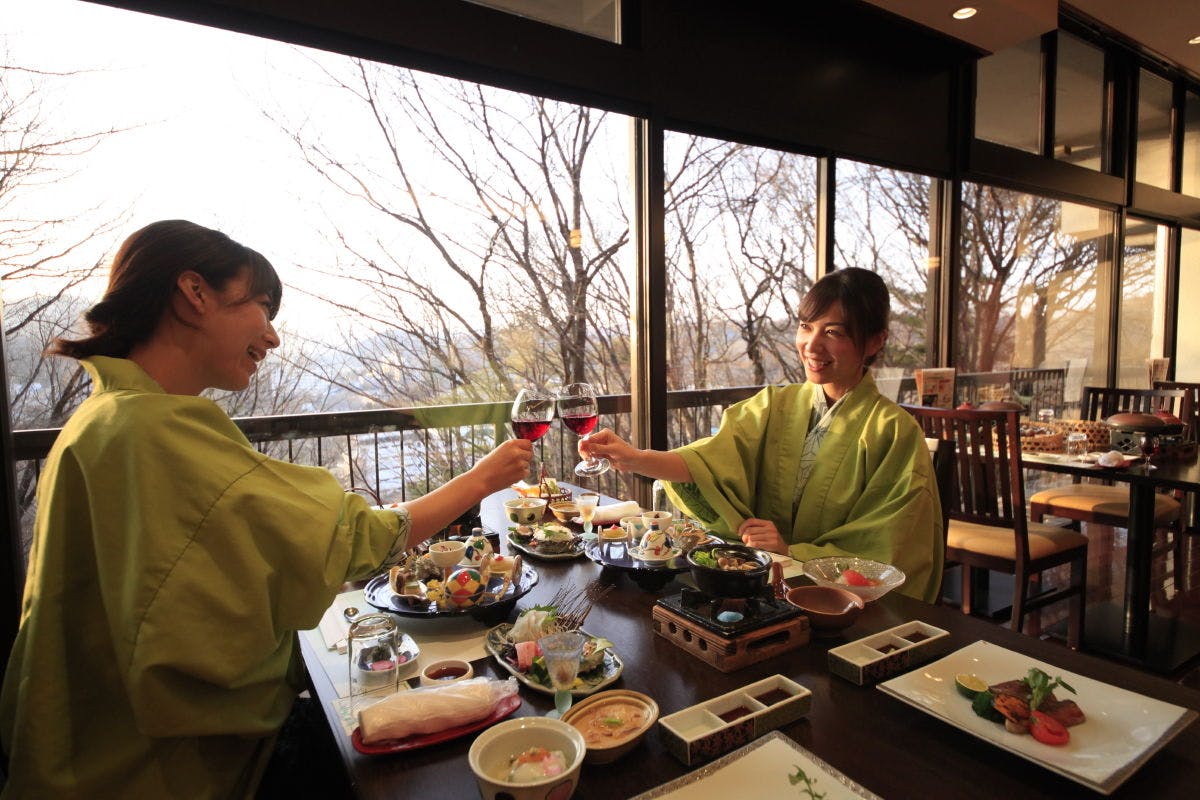 仙台 秋保温泉 篝火の湯 緑水亭