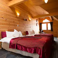 アジアルーム2階ベッドルームになります。