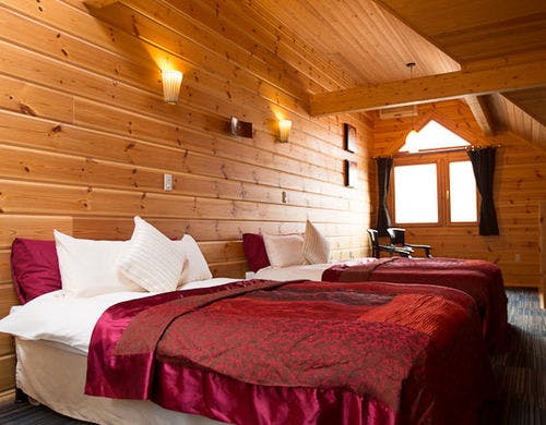 アジアルーム２階ベッドルームになります。