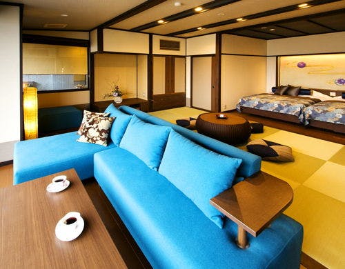 新館-彩心-◆Jr.スイート◆半露天風呂付