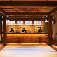 Akomodasi Inishie no Yado Kaun: Resepsionis