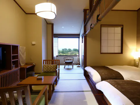 Kamar gaya Jepang dan Barat