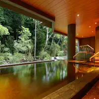 강변 온천 「세세라기」 노천탕 (일례)