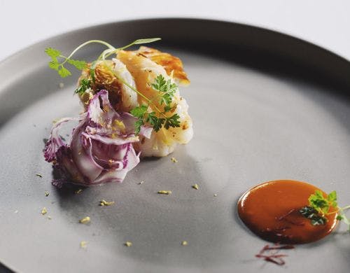 甘鯛のローストと手長海老（提供イメージ）