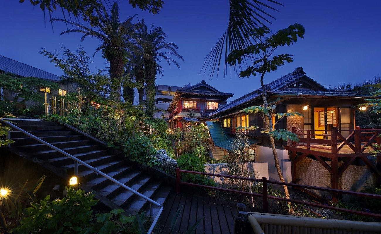 中庭からの景観