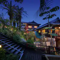 中庭からの景観