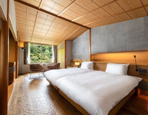 ・204 和とモダンが融合したバスルーム