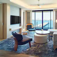 Suite Sudut Contoh ruang tamu