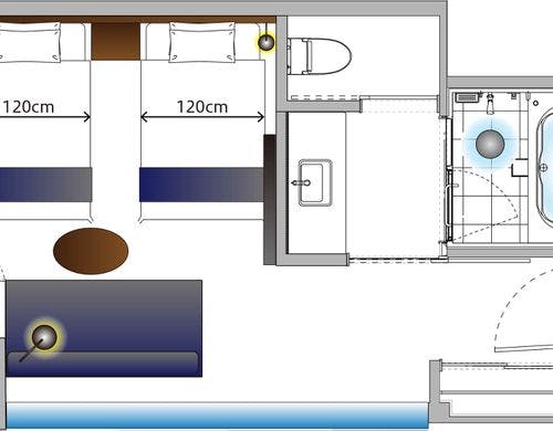 アーバンコーナーツイン（31平米）
