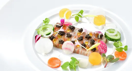 【スタンダード】「フレンチフルコース Menu Degustation 」 / 夕食・朝食付