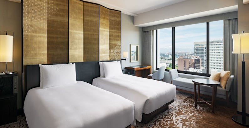 デラックス ツイン 37平米 10 16階 スタンダードプラン 厳選された朝食を愉しむハイアットステイ 朝食付 プラン ハイアット リージェンシー 横浜 一休 Com