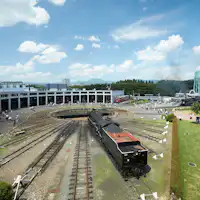 扇形車庫<鉄道博物館>