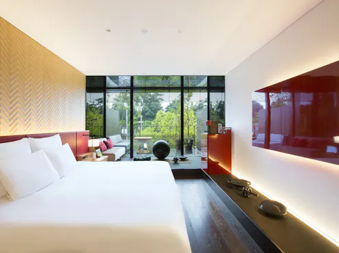 웰빙룸 킹사이즈 침대