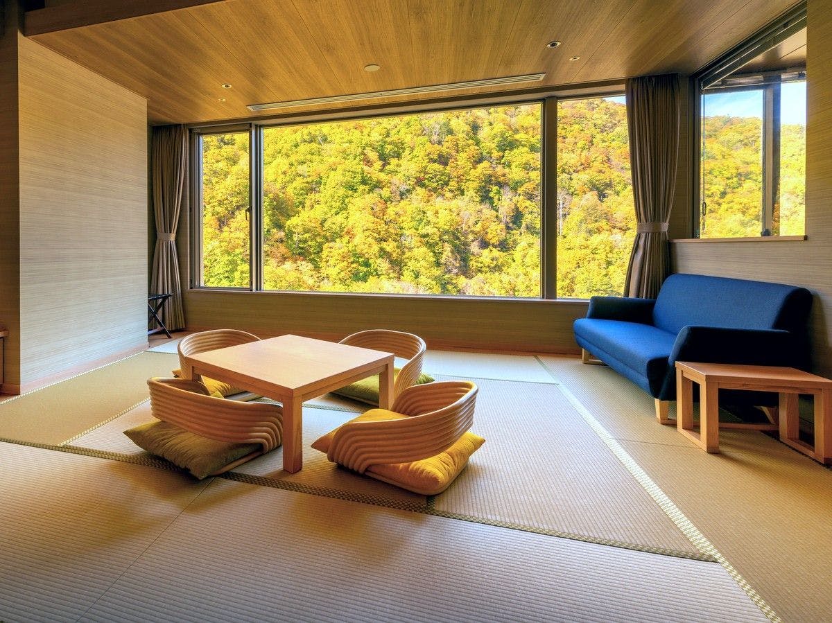 温泉展望風呂付和洋室