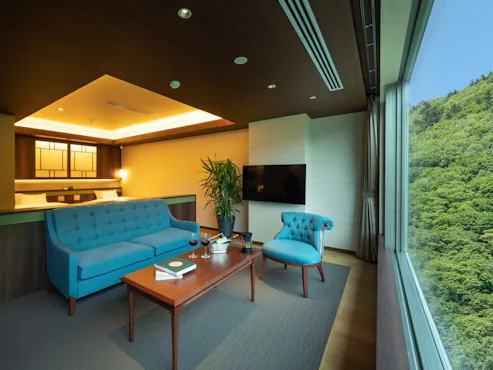 温泉展望風呂付ラグジュアリー