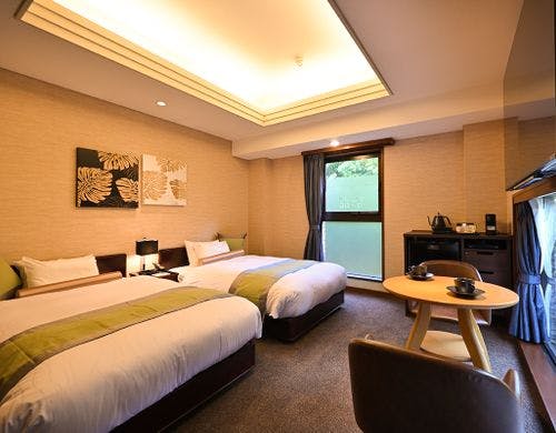 プラチナスイート：寝室の一角