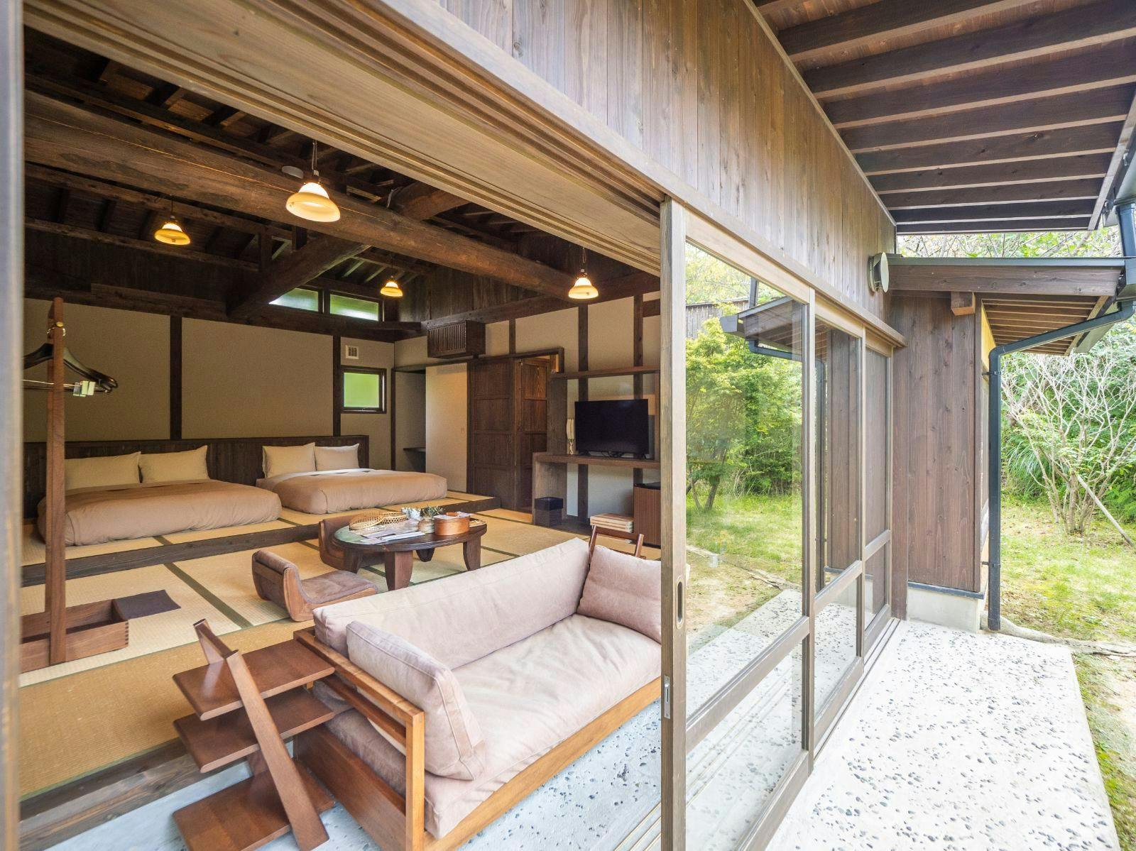 บ้านโบราณ ห้องพัก