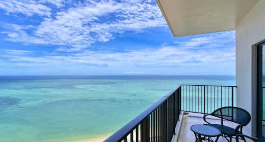 オーシャンビューが人気の宿