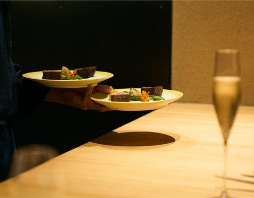 カウンターディナー