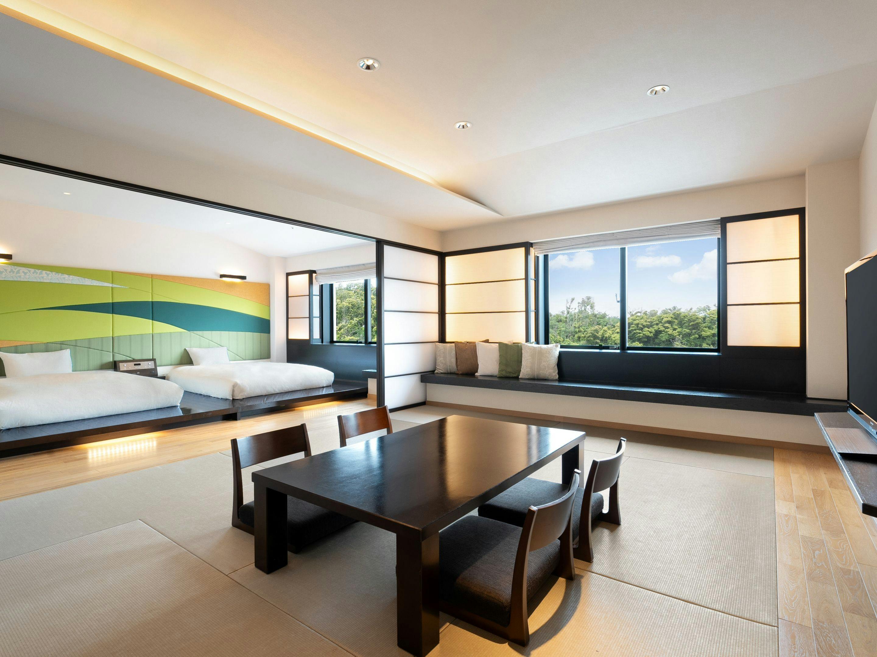 スタンダードジュニアスイート 森側