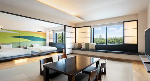 スタンダードジュニアスイート 森側