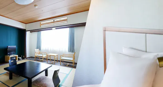 部屋タイプはチェックイン時にご案内します