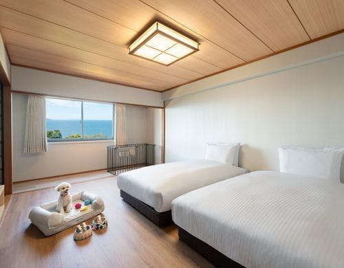 ドッグフレンドリーツインルーム