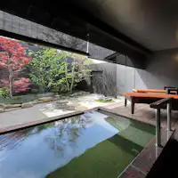 附帶庭園的露天溫泉客房