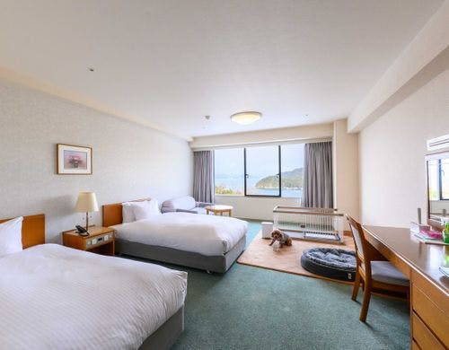 ドッグフレンドリールーム滞在イメージ