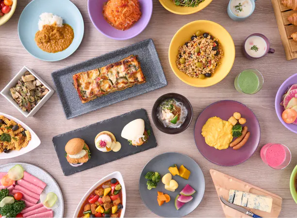 <Breakfast Buffet>朝食集合