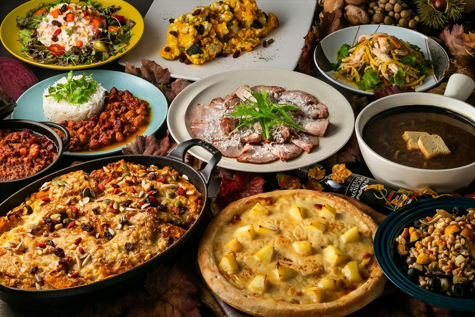＜Dinner Buffet＞※11-2月ご提供予定