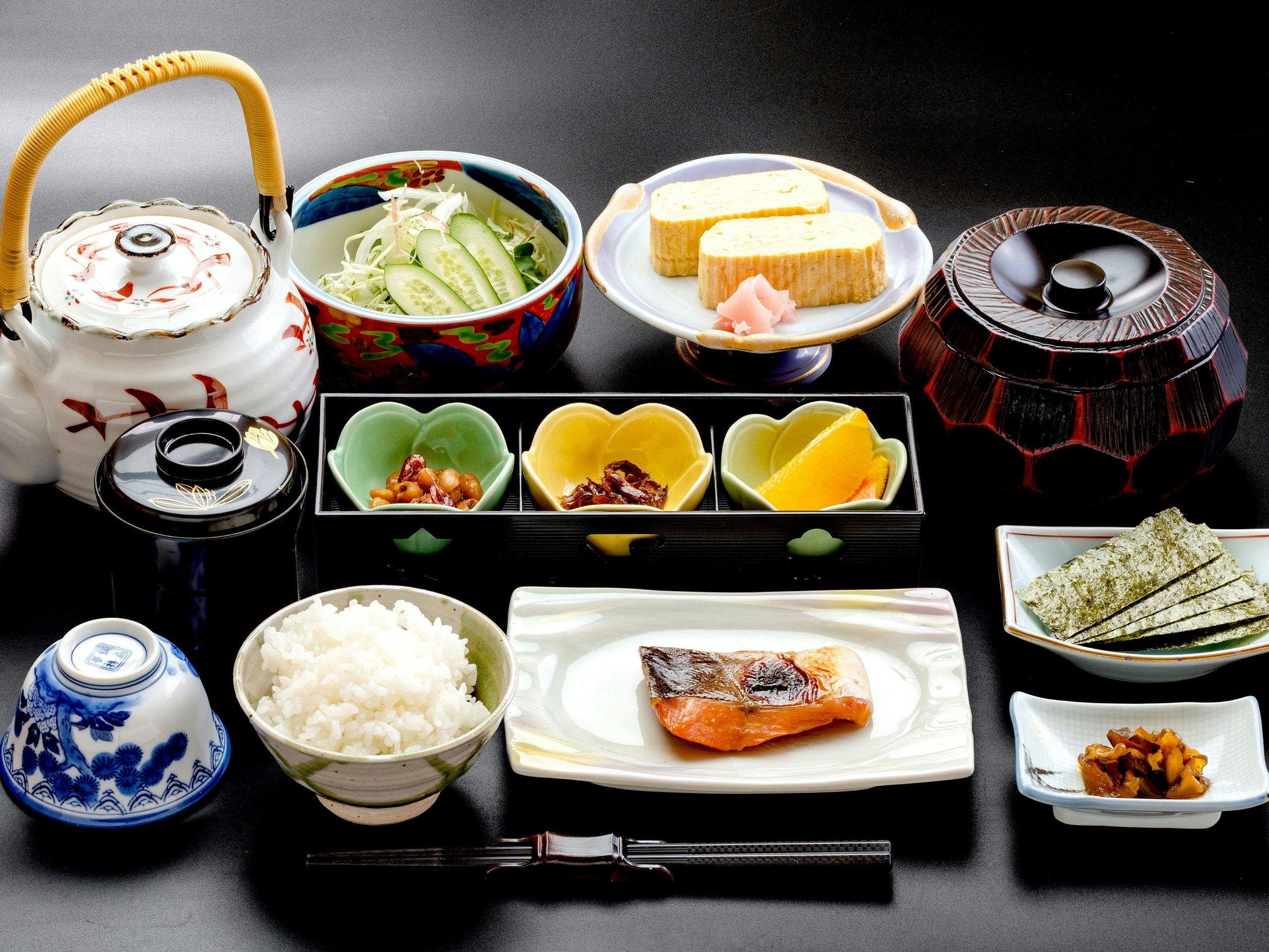 朝食一例