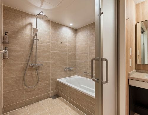 デラックスコーナーツイン　バスルーム