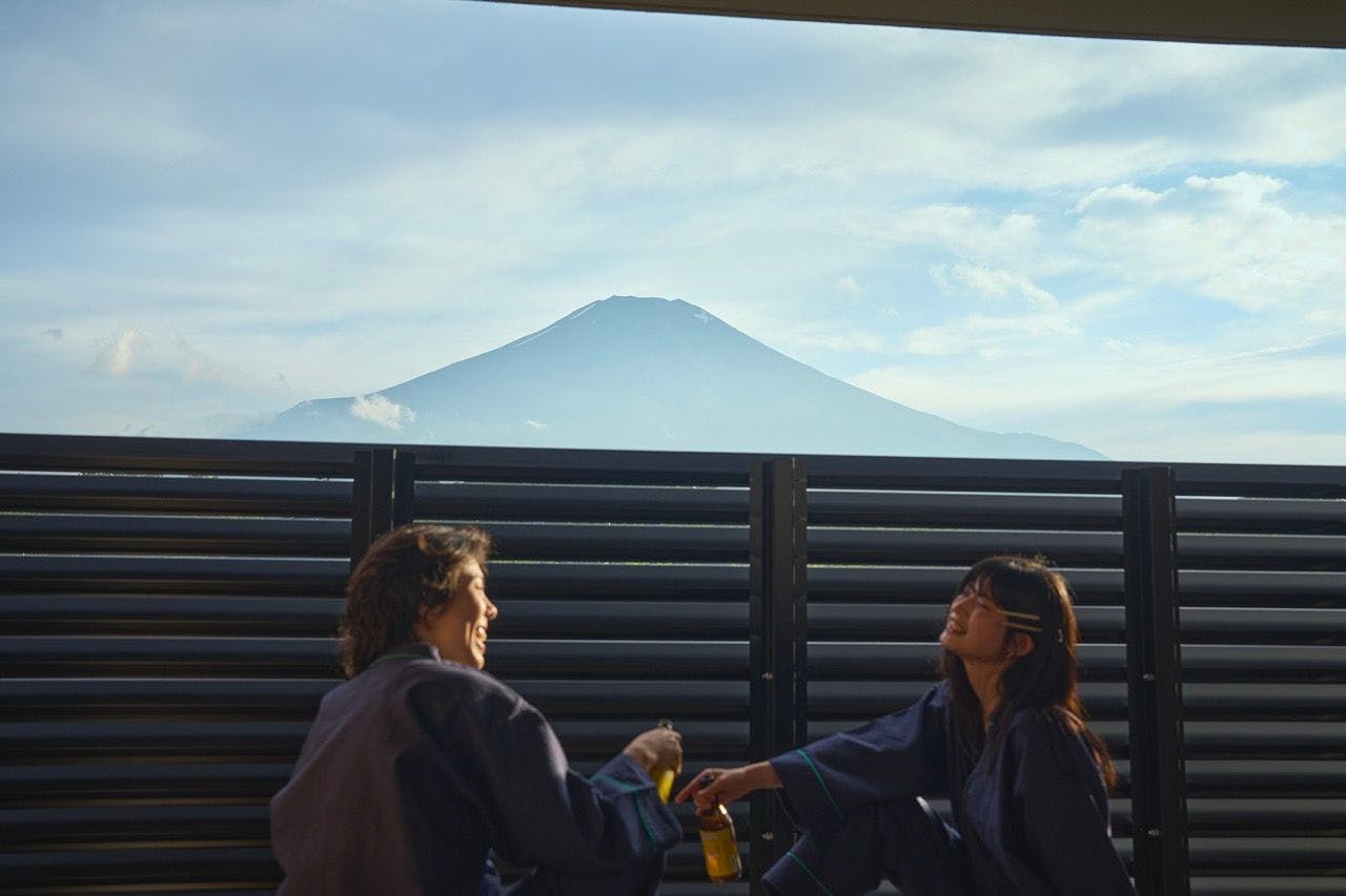 富士山の見える全室個室サウナ付旅館　しずく