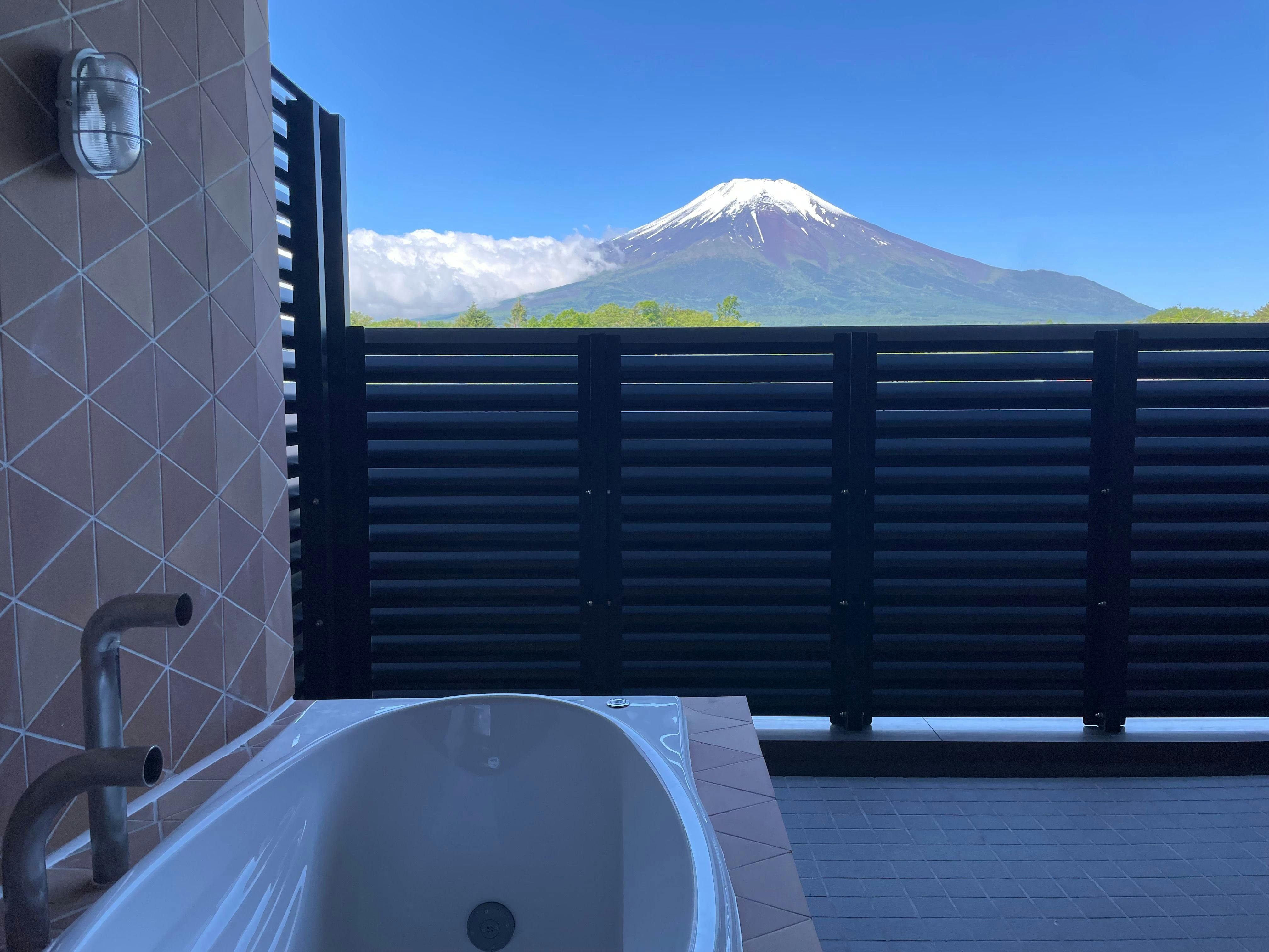 富士山の見える全室個室サウナ付旅館　しずく