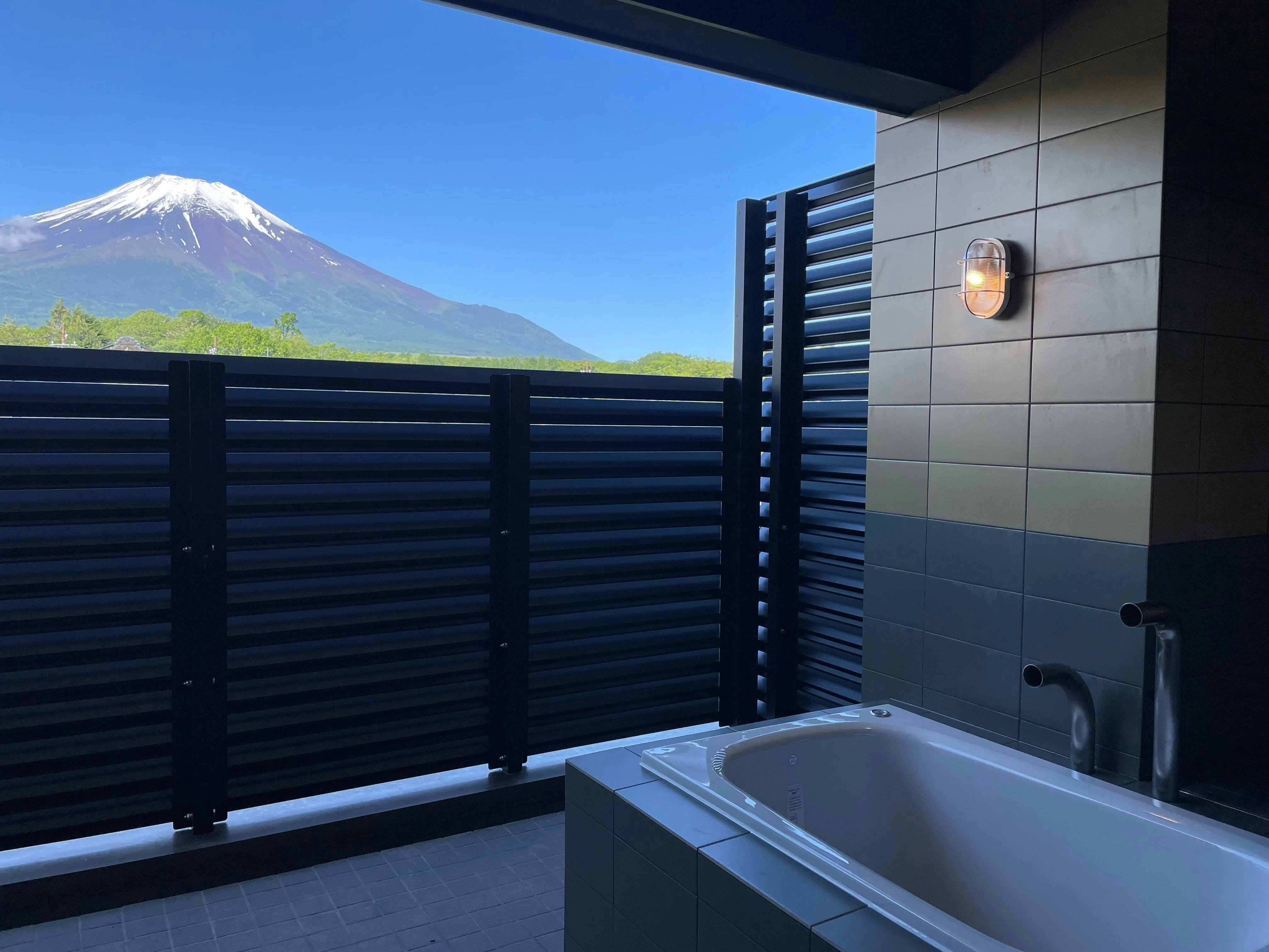 富士山の見える全室個室サウナ付旅館　しずく