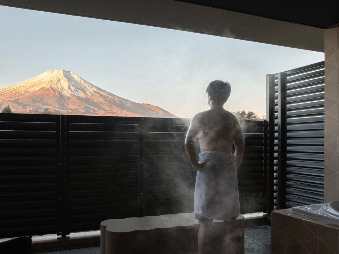 富士山の見える全室個室サウナ付旅館　しずく