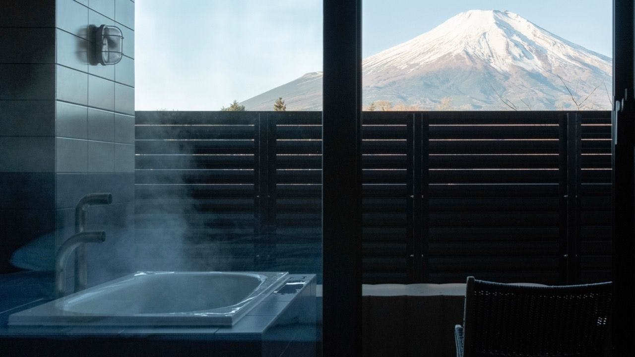 富士山の見える全室個室サウナ付旅館　しずく