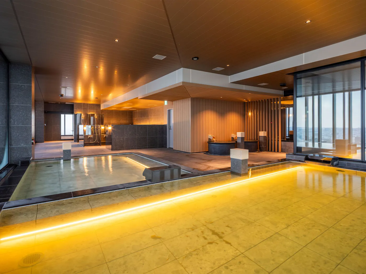 札幌ホテル by グランベル:25階の温泉大浴場
