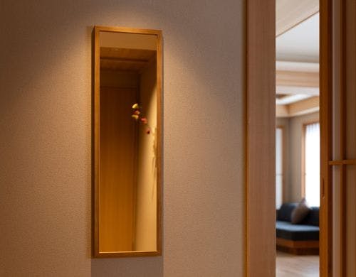 客室 全身鏡