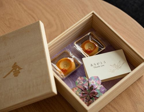 ウェルカム茶菓子