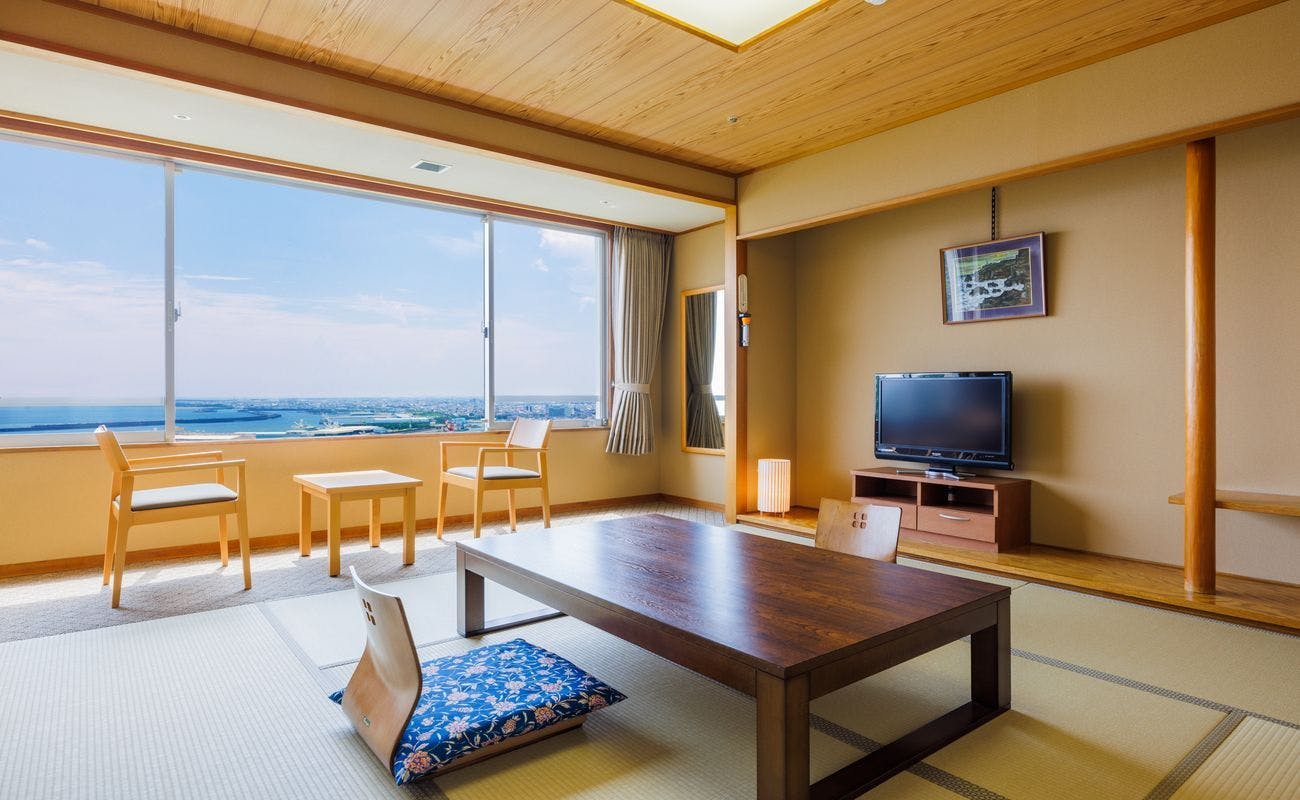 【Ocean View】Kamar Gaya Jepang 8 Tatami