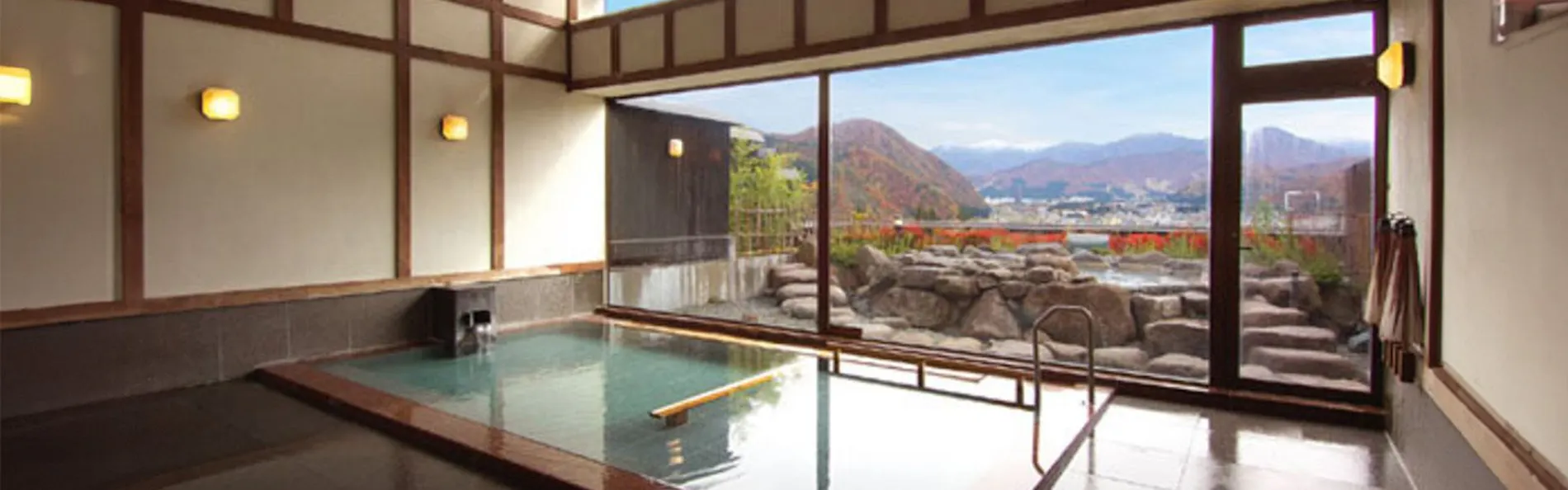 越後湯沢温泉 一望千里 御湯宿 中屋