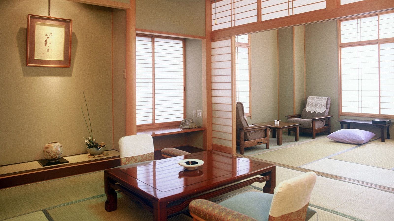 越後湯沢温泉 一望千里 御湯宿 中屋
