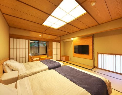 東館1階客室露天風呂