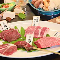 希少和牛能登牛、白山ジビエなどを炭火焼で