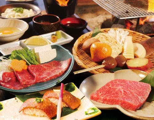 能登牛づくしいろり焼きイメージ