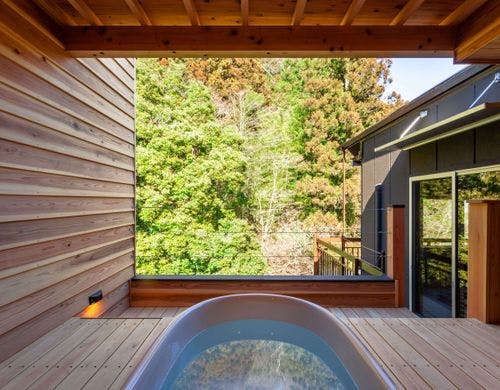 グランルームSORA露天風呂