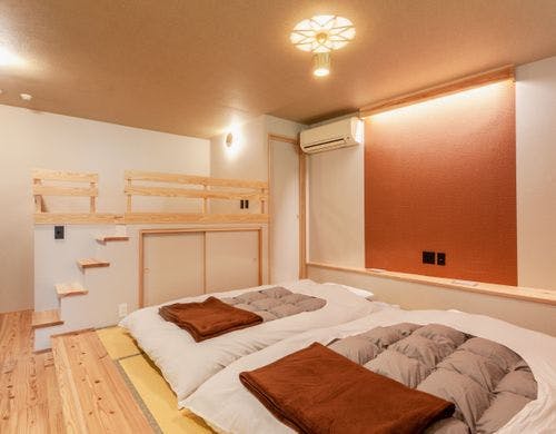 快適を追求した半露天風呂・ミニシンク付